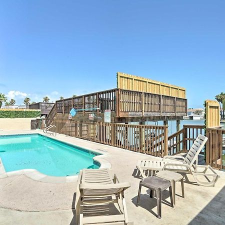 Updated Fiesta Isles Condo With Bay Views And Pool! South Padre Island Exterior photo