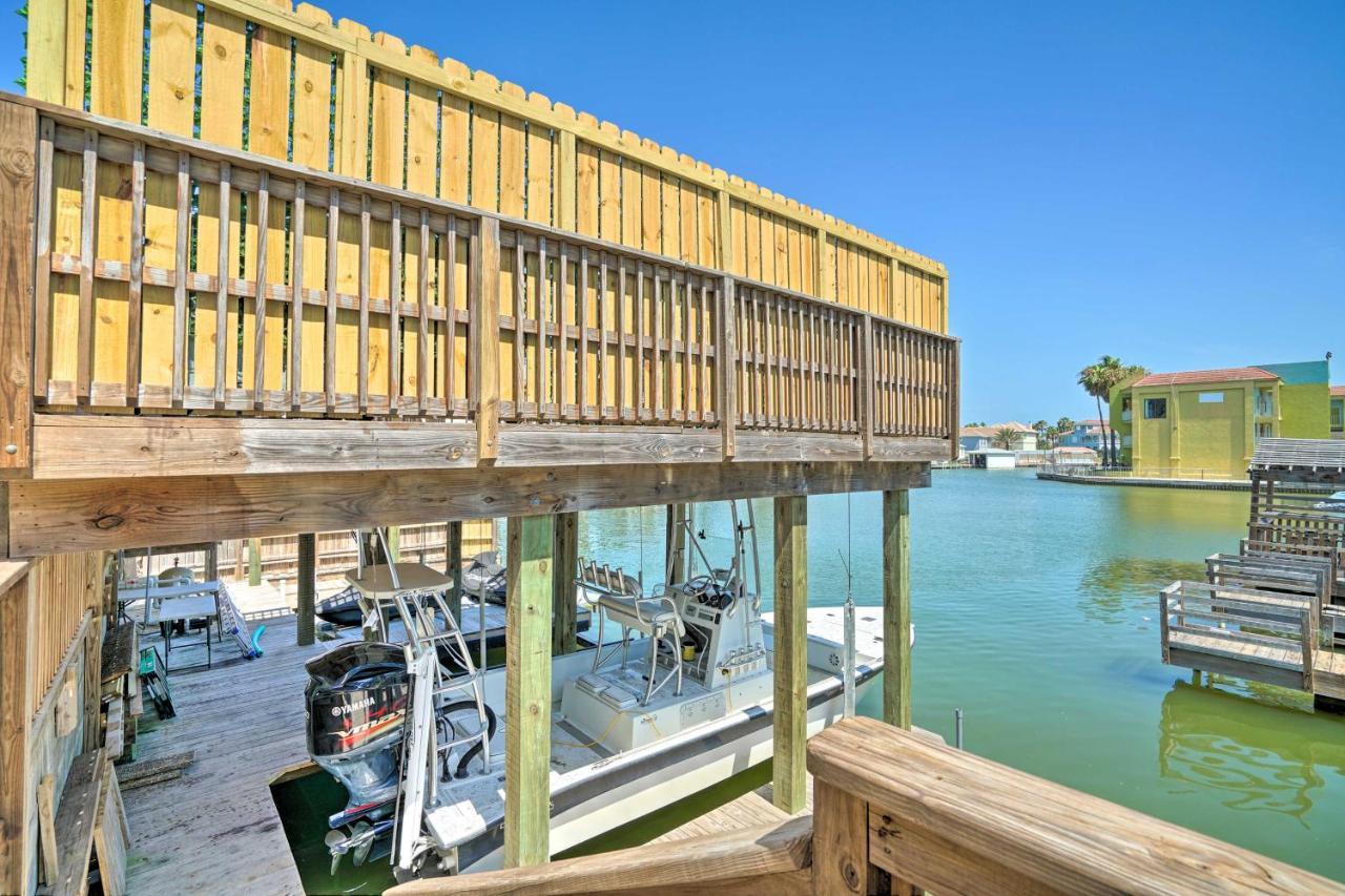 Updated Fiesta Isles Condo With Bay Views And Pool! South Padre Island Exterior photo