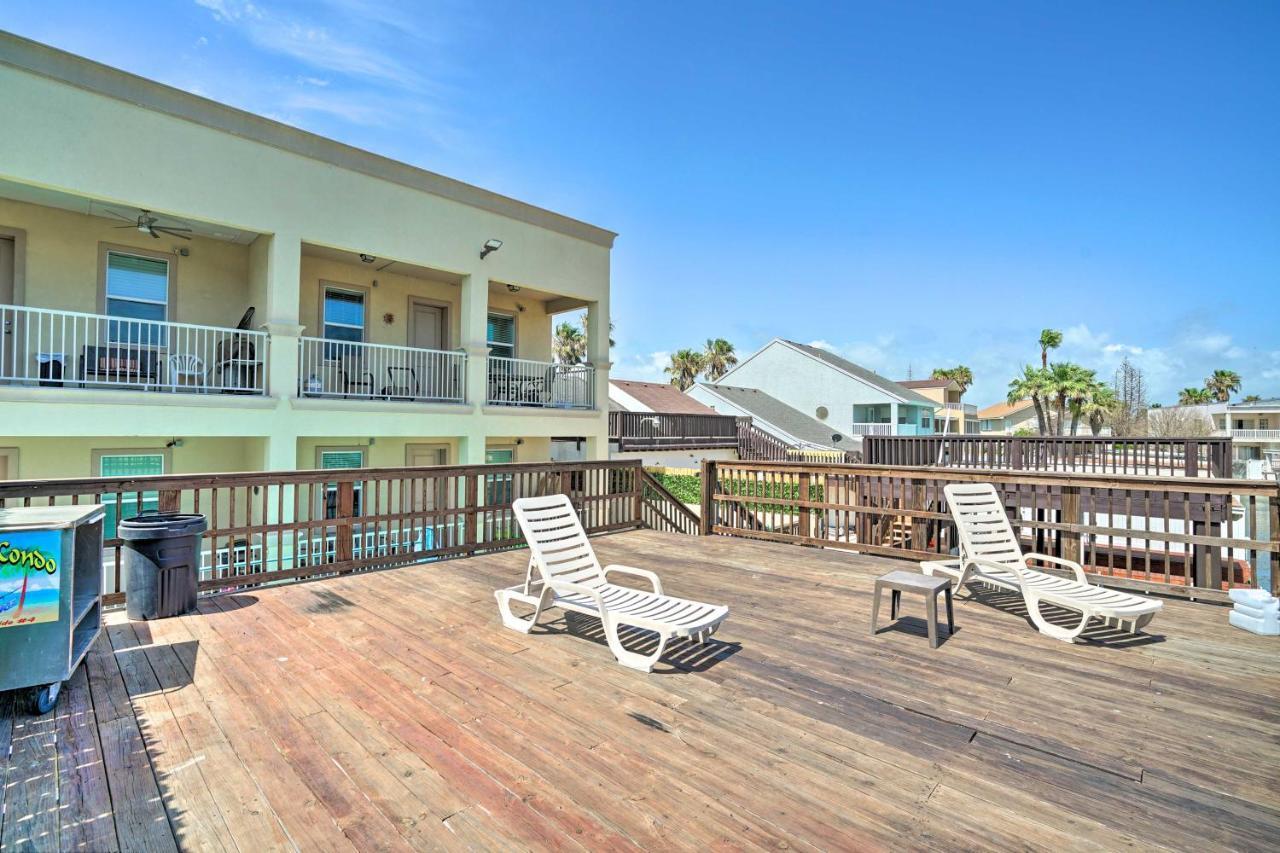 Updated Fiesta Isles Condo With Bay Views And Pool! South Padre Island Exterior photo