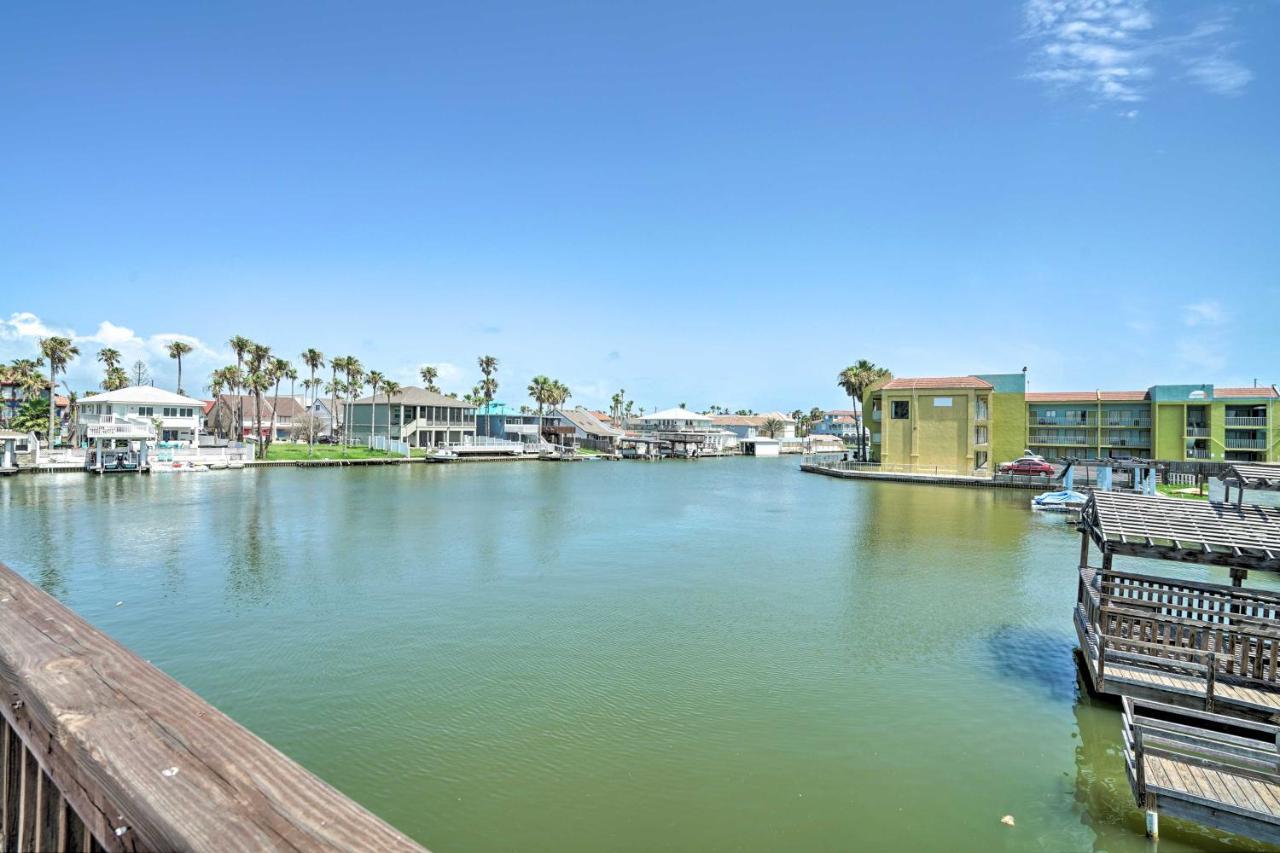 Updated Fiesta Isles Condo With Bay Views And Pool! South Padre Island Exterior photo